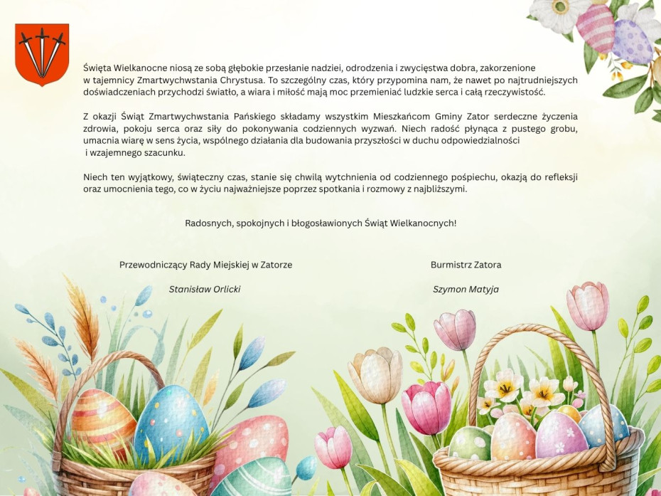 Życzenia Wielkanocne