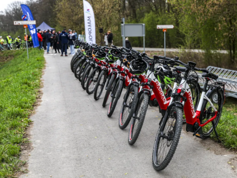 Rowerem przez Małopolskę również dzięki otwartej właśnie VeloSkawie