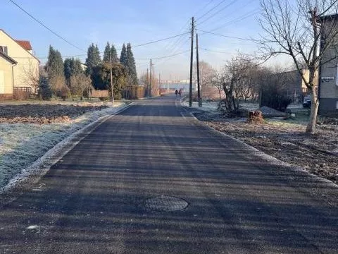 Zakończono remont drogi gminnej - ul. Kopernika w Zatorze