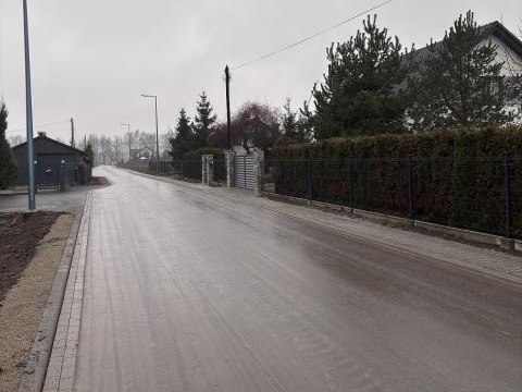 Zakończono budowę drogi gminnej - ul. Reymonta w Zatorze