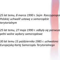 25 lat Samorządności