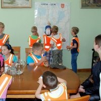 Uczniowie z ZSP w Palczowicach odwiedzili Urząd Miejski w Zator