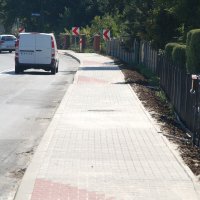 Wyremontowany chodnik w Podolszu