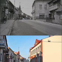 Miasto Zator w obiektywie Fotografie archiwalne z 1981 roku zestawione z kadrami z 2016 roku