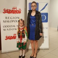 Sukces uczennicy ZSO w Zatorze w V Małopolskim Festiwalu Pieśni Patriotycznej