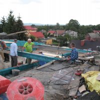 Remont dachu w ZSO Podolsze