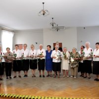 55 lat Koła Gospodyń Wiejskich w Podolszu, 40 lat prezesury Franciszki Jarosz oraz wręczenie Orderów Serca - Matkom Wsi.