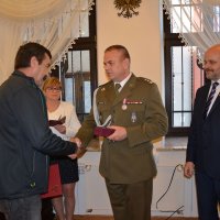 Uroczystość wręczenia medali „Za zasługi dla obronności kraju”
