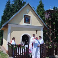 Odnowiona Kapliczka w Graboszycach