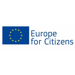 Logo Unii Europejskiej "Europe for Citizens"